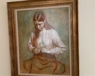 Photo Inv. 21 Decorative Art of a Woman - $150 