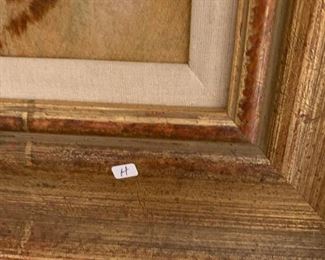 Photo Inv. 21 Decorative Art of a Woman - Frame Detail $150