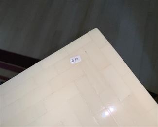 Photo Inv #23 Console with lower Shelf $125 - Detail 