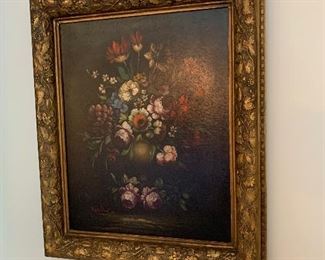 Photo Inv #274  - Floral Painting by Tartini 