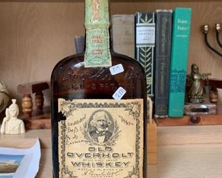 Photo Inv #29 - Antique Whiskey Collector Bottle -Sold to Family 