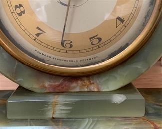 Photo Inv #306 - Hammond  Clock " Deco Style - $40 