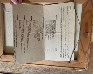 Photo Inv #38 - Painting of Two Girls - George Shelly  - Sold to Family 