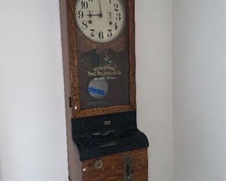 Photo Inv #40 Time Punch Clock - $350