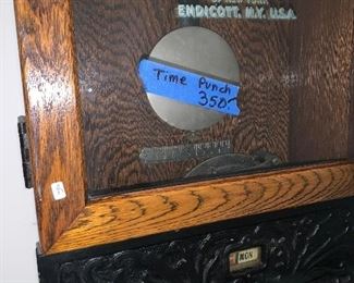 Photo Inv #40 Time Punch Clock - $350