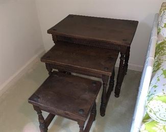 Photo Inv #354 Three Nesting Tables - $150 