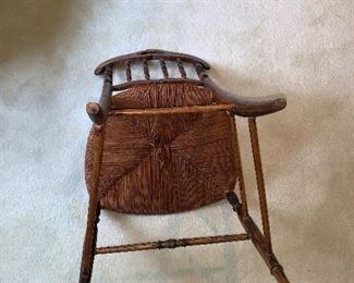 Photo Inv #367 - Rush Seat Chair - $35
