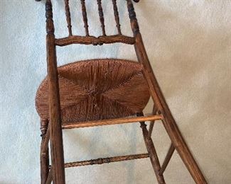 Photo Inv #367 - Rush Seat Chair - $35