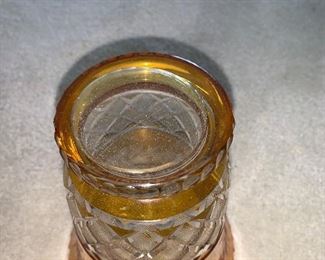 Photo Inv #380 - Cut  to Clear Vase - $18