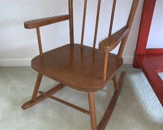 Photo Inv #384 Child's Rocker - $30