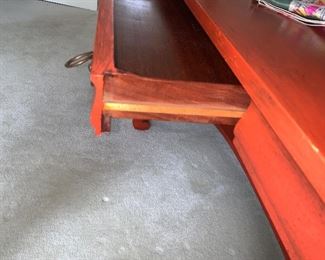 Photo Inv #394 Red/ Orange Desk - $175