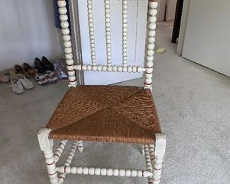 Photo Inv #399 Rush Seat Chair - $65