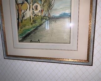 Photo Inv #45 -  Artwork Pair - $80 both  - Detail 