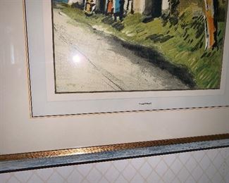 Photo Inv #45 -  Artwork Pair - $80 both  - Detail 