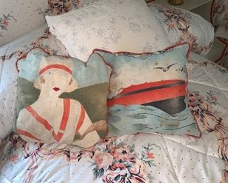 Photo Inv #429 Painted Pillows - $10 ea