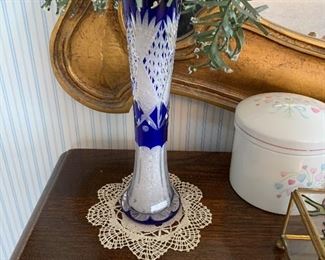 Photo Inv #486 - Cut to Clear Vase - $10