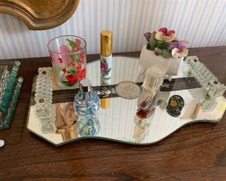 Photo Inv #498 - Decorative Pieces- Make an Offer, perfume roller ball and the tray are sold
