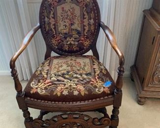 Photo Inv #49 -  Needlepoint Chair - $250 