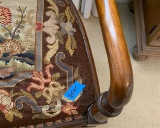 Photo Inv #49 -  Needlepoint Chair - $250 