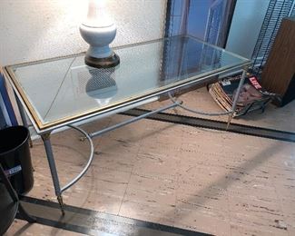 Photo Inv #544 - Glass Top Cocktail Table - $65