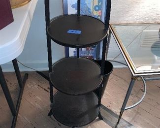 Photo Inv #546 - Three tiered plant stand - $20