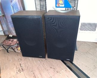 Photo Inv #551 - Speakers - $75 both 