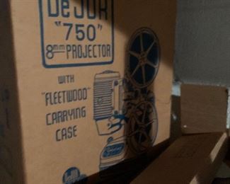 Photo Inv #611  - De Jur "750" 8mm Projector - $50 