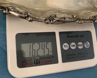 Photo Inv #242- Sterling Oval Platter 