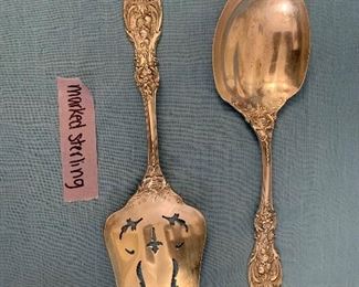 Photo Inv #631 - Serving Fork & Spoon 