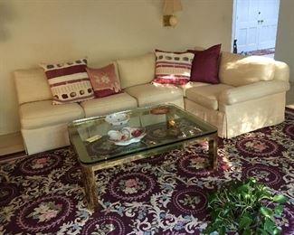 Sofa - Two Pieces - Once measures 65"  @ $325