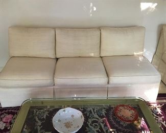 Sofa - Two Pieces - Once measures 65"  @ $325