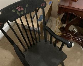 Antique Black Chair ONLY ===> $125 OBO