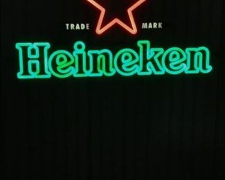 Heineken Beer neon sign $145