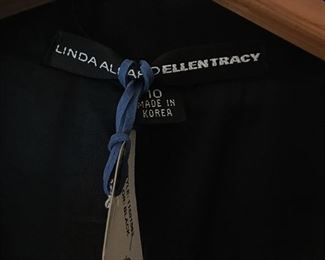 Linda Allard for Ellen Tracy Tuxedo jacket. 