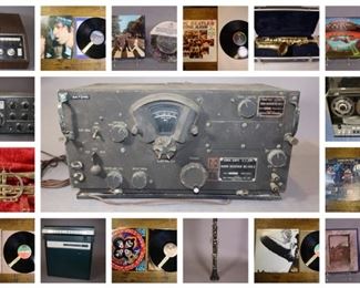 MARCH 26th vtg audio auction collage