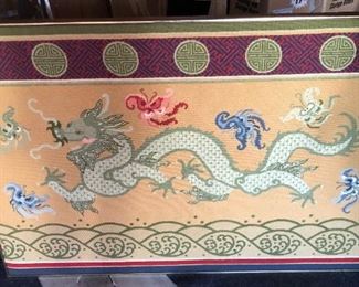 Maggie Lane Needlepoint Wall Hanging  60" x 41"              
$275