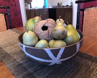  Bowl with Fruit                                            $30