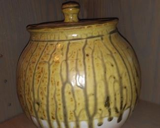 Art/Pottery  with Lid, great condition!    $30