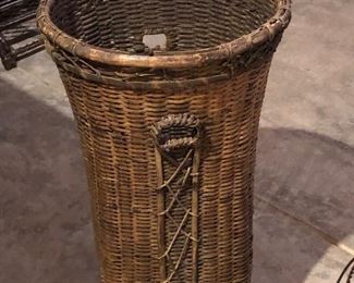Tall Rattan Umbrella Stand                                                  $42
