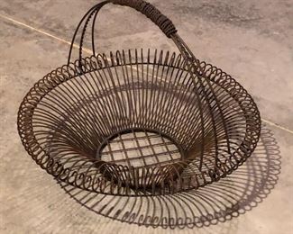 Vintage Flower Basket                                    $95
