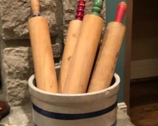 Vintage Rolling Pins  $13-$20 each