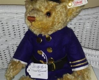 Steiff Bear                                                                              $100
