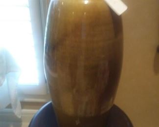15" Glazed Pottery.        $75.