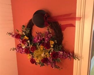 Derby Hat wreath...