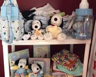 Snoopy Nursery and Baby items.