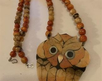 Owl necklace