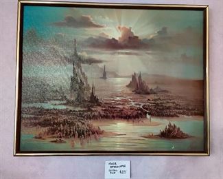 Nude Apocolypse Giclee painting