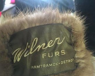 . . . an authentic fur from Wilner Furs -- they were located in both Detroit and Hamtramck.