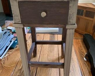 . . . a petite drawer table