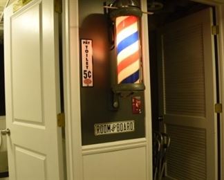 Barber Pole and Signs